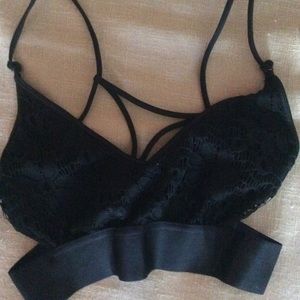 Black bralette